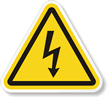 Electrical Shock Hazard Label