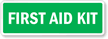 First Aid Kit Label