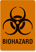 Fluorescent Biohazard (with bio hazard picto)
