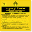 Isopropyl Alcohol ANSI Chemical Label