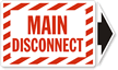 Main Disconnect Label