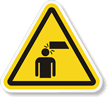 ISO W020 - Overhead Obstacles Hit Head Label