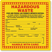Hazardous Waste Handle with Care (California)