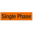 Single Phase Voltage Marker Labels Large