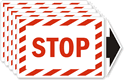 Stop (with arrow)