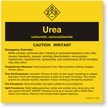 Urea ANSI Chemical Label