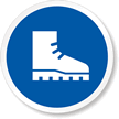 ISO M008 - Wear Foot Protection Symbol Label