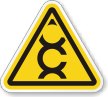 Carcinogen ISO Warning Symbol Label