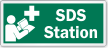 SDS Station with Read Operator's Manual Symbol Label