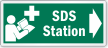 SDS Station, Read Operator's Manual Right Arrow Label