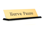 ExecuPlates Solid Brass 2 in. by 10 in.