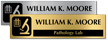 Customizable Medical Specialty Nameplate With Clipart