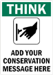 Custom Conservation Sign