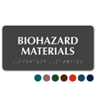 Biohazard Materials TactileTouch Braille Sign