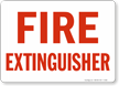 Fire Extinguisher Sign