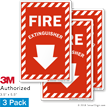 Fire Extinguisher Label Set