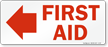 First Aid Sign