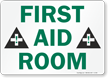 First Aid Room Sign