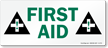 First Aid Sign