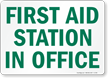 First Aid Station Sign