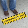 Forklift Traffic Only Sign