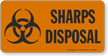 Sharps Disposal Biohazard Sign