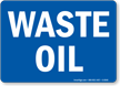 Waste Oil Sign