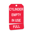 2-Sided Cylinder Status Perforated Tag