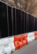 Black Privacy Screen for Yodock Water Barrier