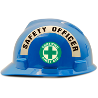 Certified first aid sticker