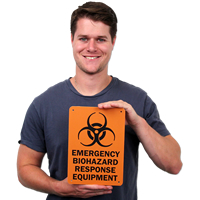 Emergency Biohazard Response Equipment Biohazard Labels