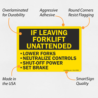 Forklift Safety Label Neutralize
