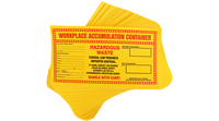 Hazardous Waste Accumulation Labels For Safety