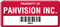 Asset Label, Property of Company Name with Barcode