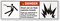 Shock And Arc Flash Explosion Hazards ANSI Label