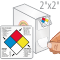 NFPA Paper Hazard Labels (500/Roll)